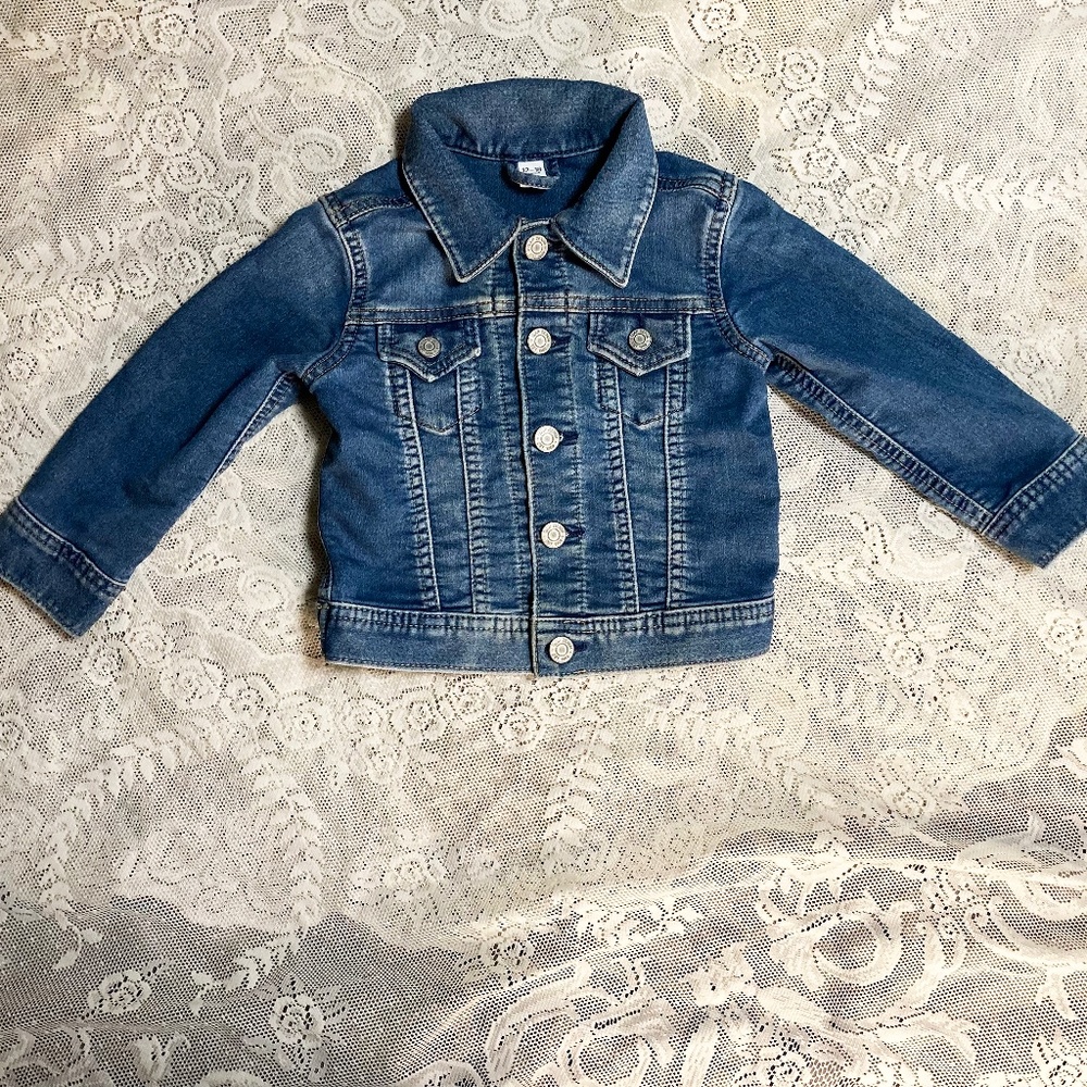 Baby Gap Denim Jacket (12-18 Months) Non-Gender